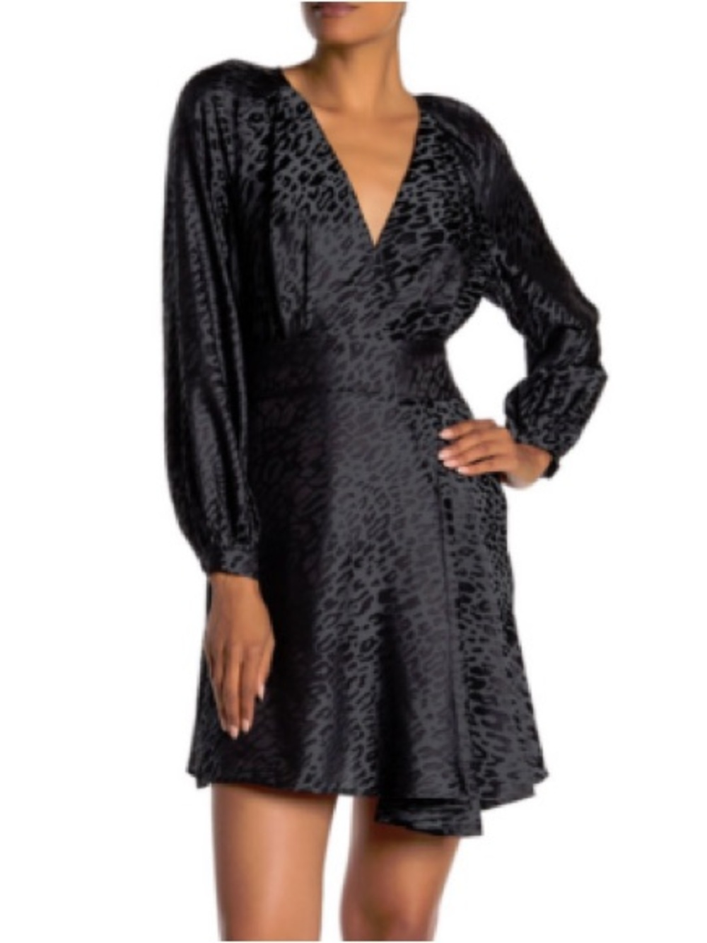 Equipment Femme Alexandria Leopard Print Dress